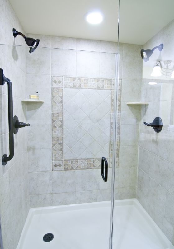 Tile-Design Shower